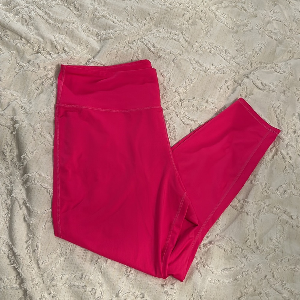 Crown and Ivy Hot Pink Leggings XL
